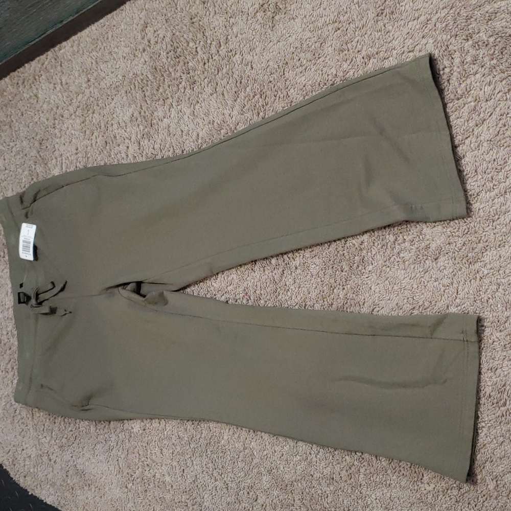 Torrid NWT's!!! ULTRA SOFT FLEECE OLIVE FLARE PANTS!